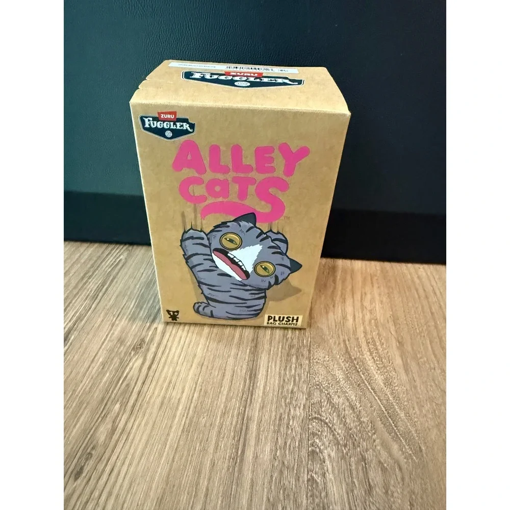 Zuru Fuggler Alley Cats Plush Bag Charm Mystery Blind Box Keyring New Sealed